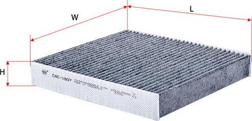 SAKURA Automotive CAC-1807 - Filtrs, Salona telpas gaiss ps1.lv