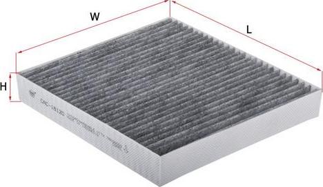 SAKURA Automotive CAC-18120 - Filtrs, Salona telpas gaiss ps1.lv