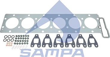 Sampa 020.810 - Blīvju komplekts, Motora bloka galva ps1.lv