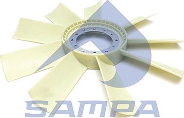 Sampa 021.342 - Ventilators, Motora dzesēšanas sistēma ps1.lv