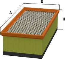 SAMPIYON FILTER CP 0294 SF - Gaisa filtrs ps1.lv