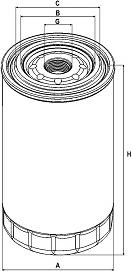 SAMPIYON FILTER CS 0033 - Eļļas filtrs ps1.lv