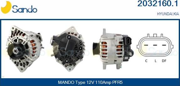Sando 2032160.1 - Ģenerators ps1.lv