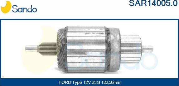 Sando SAR14005.0 - Enkurs, Starteris ps1.lv