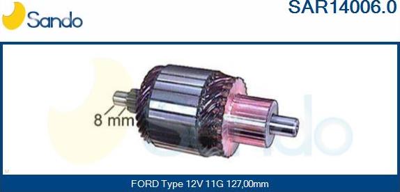 Sando SAR14006.0 - Enkurs, Starteris ps1.lv