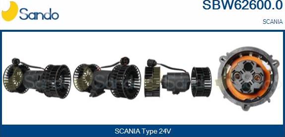 Sando SBW62600.0 - Salona ventilators ps1.lv