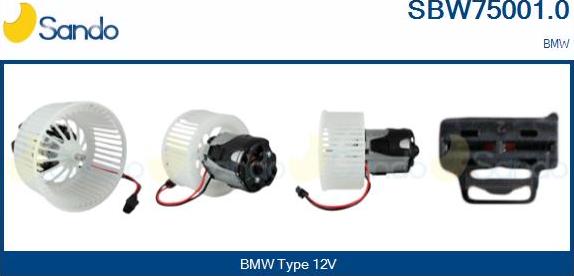 Sando SBW75001.0 - Salona ventilators ps1.lv