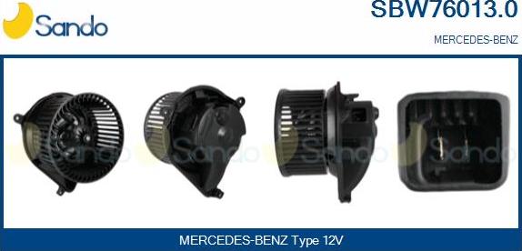 Sando SBW76013.0 - Salona ventilators ps1.lv