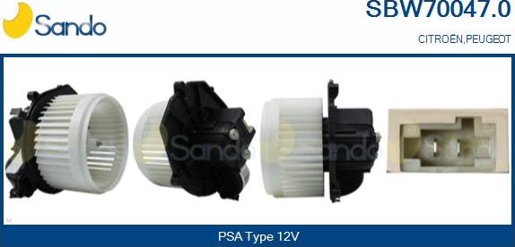 Sando SBW70047.0 - Salona ventilators ps1.lv