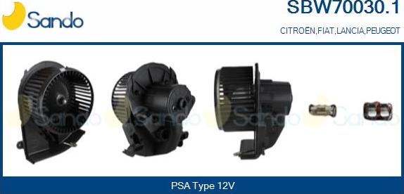 Sando SBW70030.1 - Salona ventilators ps1.lv