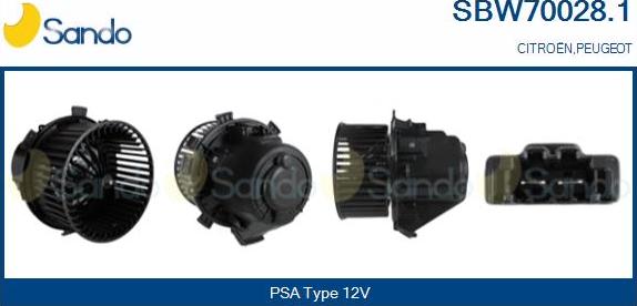 Sando SBW70028.1 - Salona ventilators ps1.lv