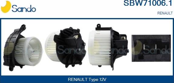 Sando SBW71006.1 - Salona ventilators ps1.lv