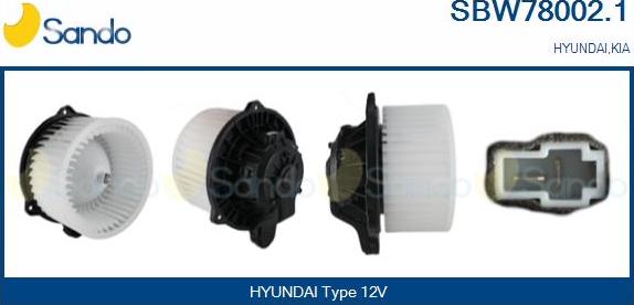 Sando SBW78002.1 - Salona ventilators ps1.lv