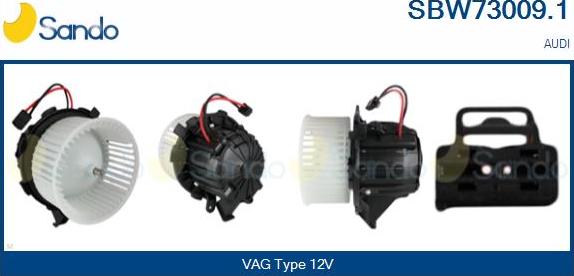 Sando SBW73009.1 - Salona ventilators ps1.lv