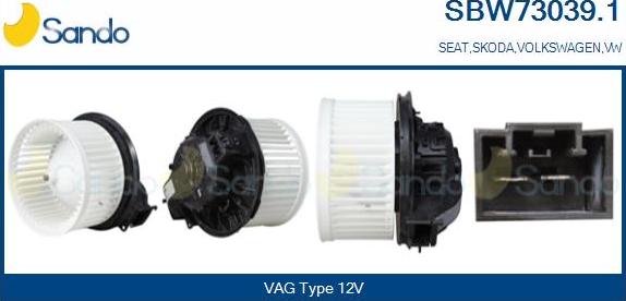 Sando SBW73039.1 - Salona ventilators ps1.lv