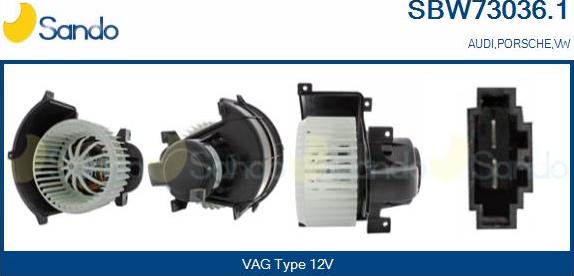 Sando SBW73036.1 - Salona ventilators ps1.lv