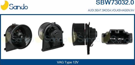 Sando SBW73032.0 - Salona ventilators ps1.lv