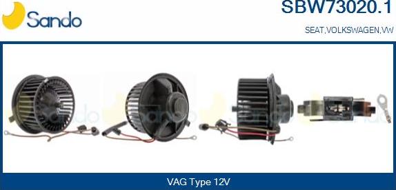 Sando SBW73020.1 - Salona ventilators ps1.lv