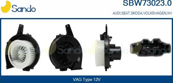 Sando SBW73023.0 - Salona ventilators ps1.lv