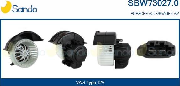 Sando SBW73027.0 - Salona ventilators ps1.lv