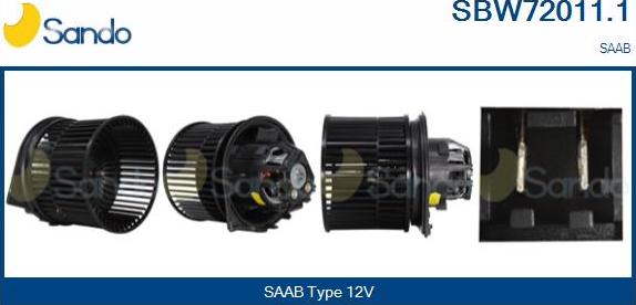 Sando SBW72011.1 - Salona ventilators ps1.lv