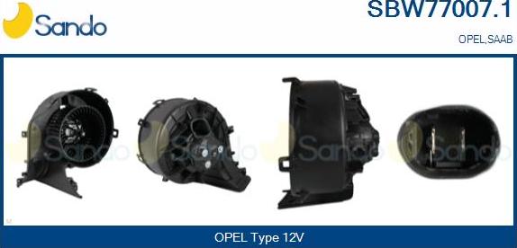 Sando SBW77007.1 - Salona ventilators ps1.lv