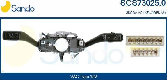 Sando SCS73025.0 - Slēdzis uz stūres statnes ps1.lv