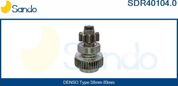 Sando SDR40104.0 - Zobrats, Starteris ps1.lv