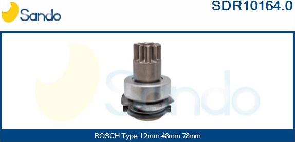 Sando SDR10164.0 - Zobrats, Starteris ps1.lv