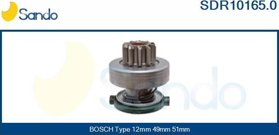 Sando SDR10165.0 - Zobrats, Starteris ps1.lv