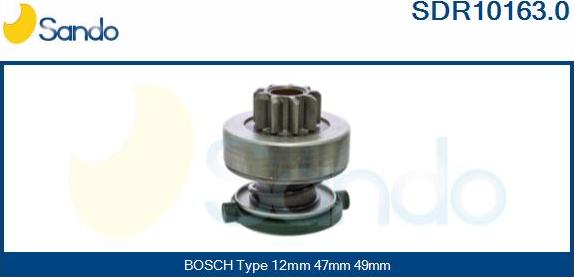 Sando SDR10163.0 - Zobrats, Starteris ps1.lv