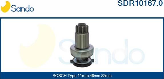 Sando SDR10167.0 - Zobrats, Starteris ps1.lv