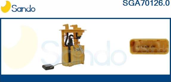 Sando SGA70126.0 - Degvielas sūkņa modulis ps1.lv