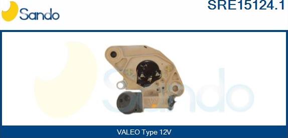 Sando SRE15124.1 - Ģeneratora sprieguma regulators ps1.lv