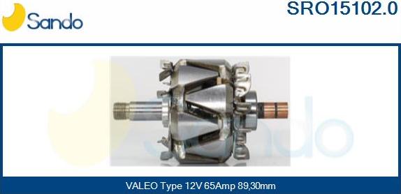 Sando SRO15102.0 - Rotors, Ģenerators ps1.lv