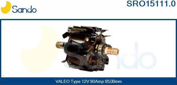 Sando SRO15111.0 - Rotors, Ģenerators ps1.lv