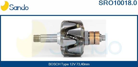 Sando SRO10018.0 - Rotors, Ģenerators ps1.lv