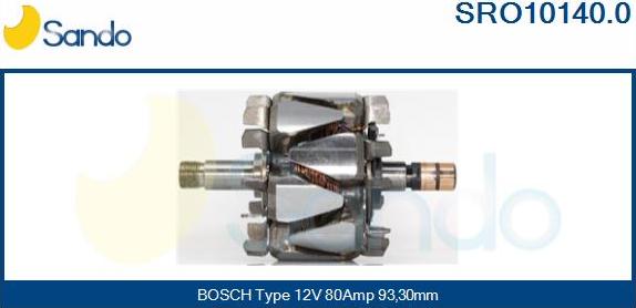 Sando SRO10140.0 - Rotors, Ģenerators ps1.lv