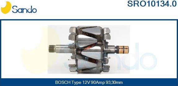 Sando SRO10134.0 - Rotors, Ģenerators ps1.lv