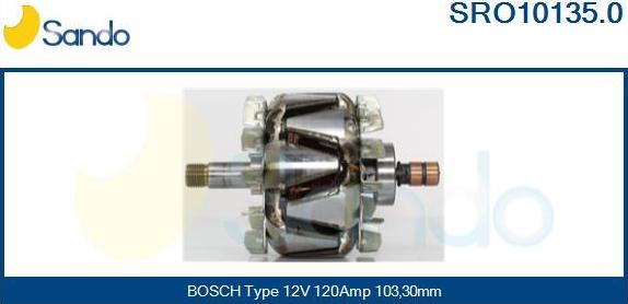 Sando SRO10135.0 - Rotors, Ģenerators ps1.lv