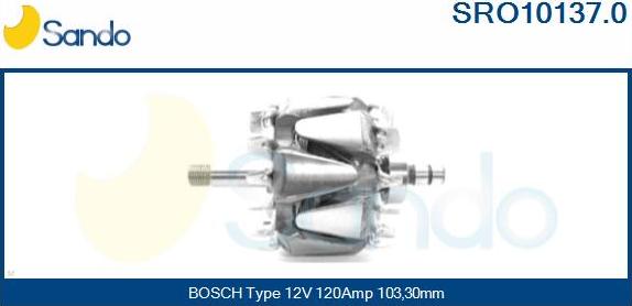 Sando SRO10137.0 - Rotors, Ģenerators ps1.lv