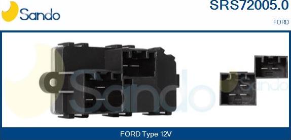 Sando SRS72005.0 - Rezistors, Salona ventilators ps1.lv