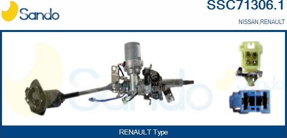 Sando SSC71306.1 - Stūres statne ps1.lv