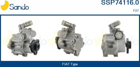 Sando SSP74116.0 - Hidrosūknis, Stūres iekārta ps1.lv