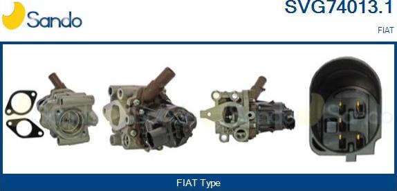 Sando SVG74013.1 - Izpl. gāzu recirkulācijas vārsts ps1.lv