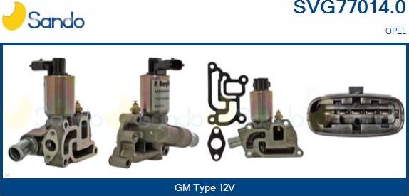 Sando SVG77014.0 - Izpl. gāzu recirkulācijas vārsts ps1.lv