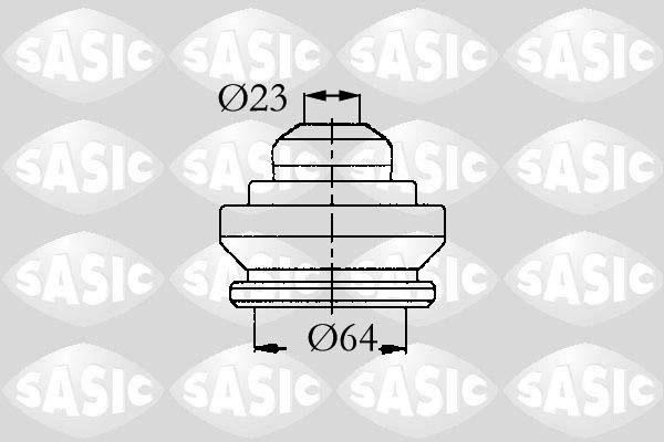 Sasic 9004625 - Putekļusargs, Piedziņas vārpsta ps1.lv