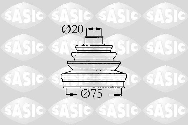 Sasic 9004717 - Putekļusargs, Piedziņas vārpsta ps1.lv