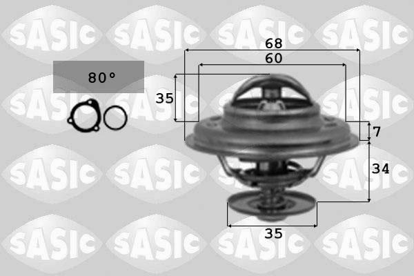 Sasic 9000067 - Termostats, Dzesēšanas šķidrums ps1.lv