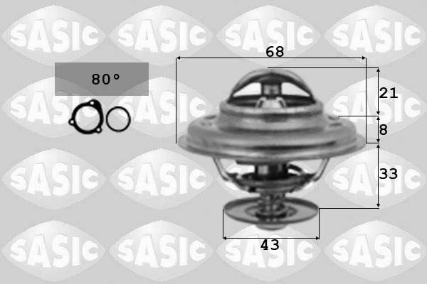 Sasic 9000036 - Termostats, Dzesēšanas šķidrums ps1.lv